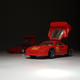 Illustration for article titled Ferrari F40 with opening parts